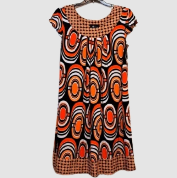 Vibrant Geometric Boho Dress - Picture 3 of 13